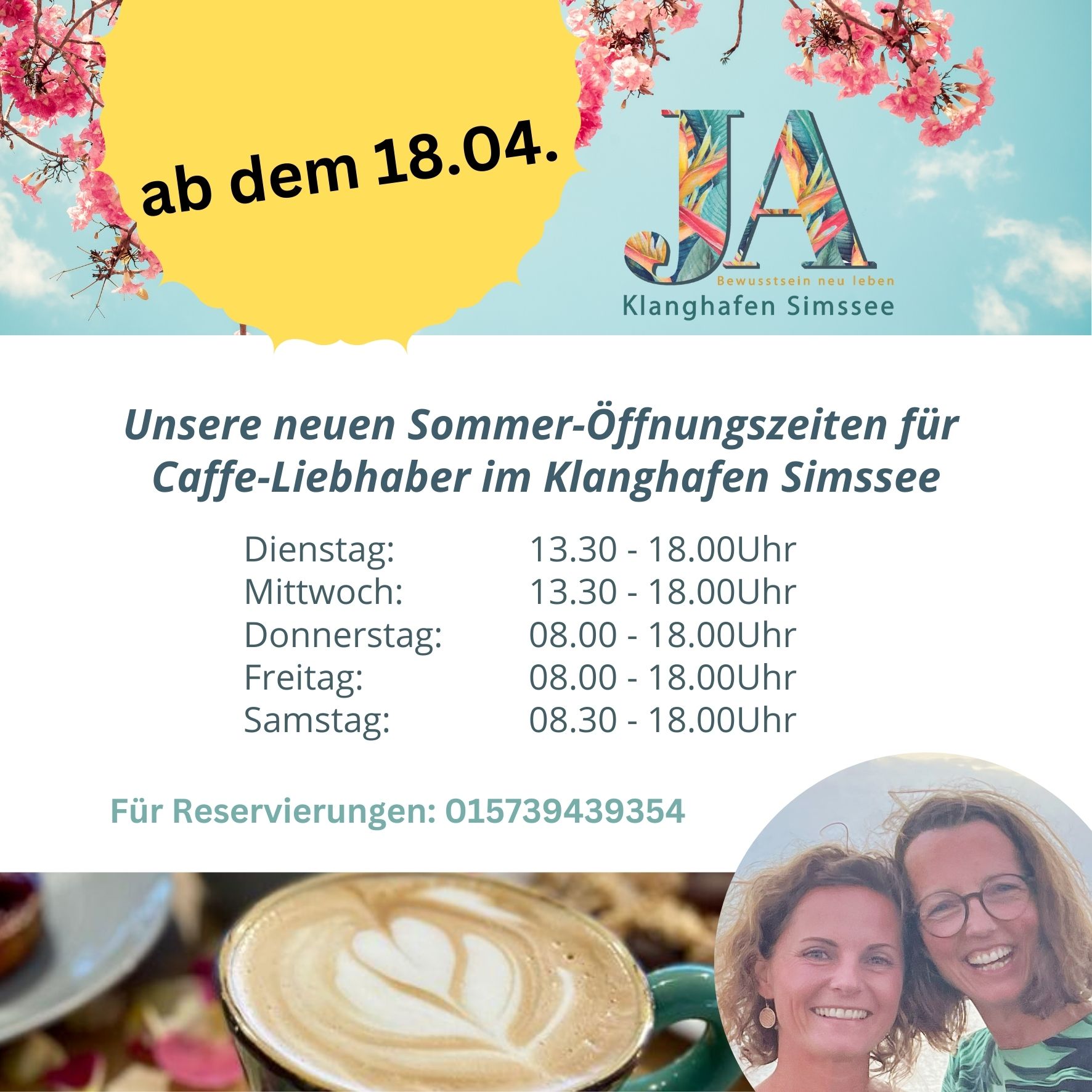 Sommer Unser Klanghafen Simssee Caffe Öffnungszeiten